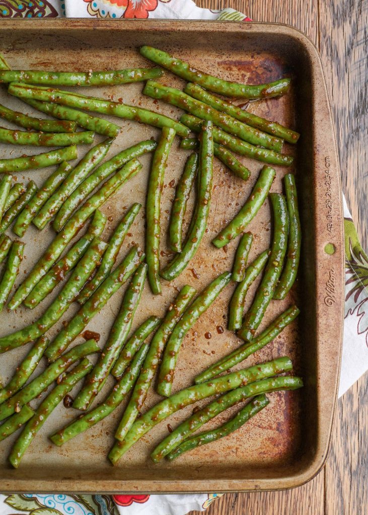 green beans with honey