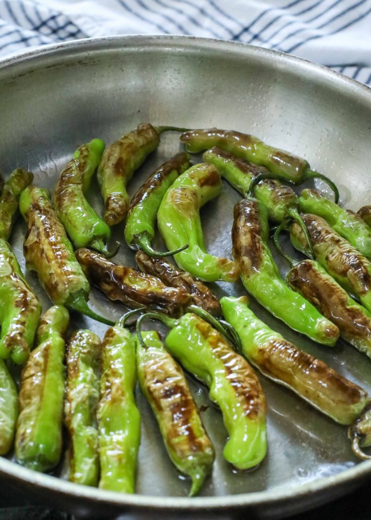 Learn How To Blister Shishito Peppers
