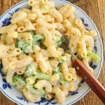 Rich and creamy Broccoli Mac and Cheese