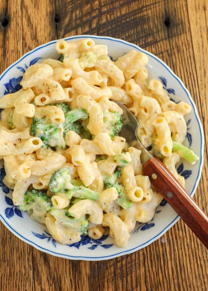 Rich and creamy Pasta Recipe with Broccoli