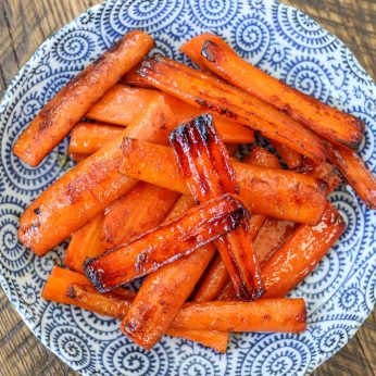 Butter and Brown Sugar Glazed Carrots