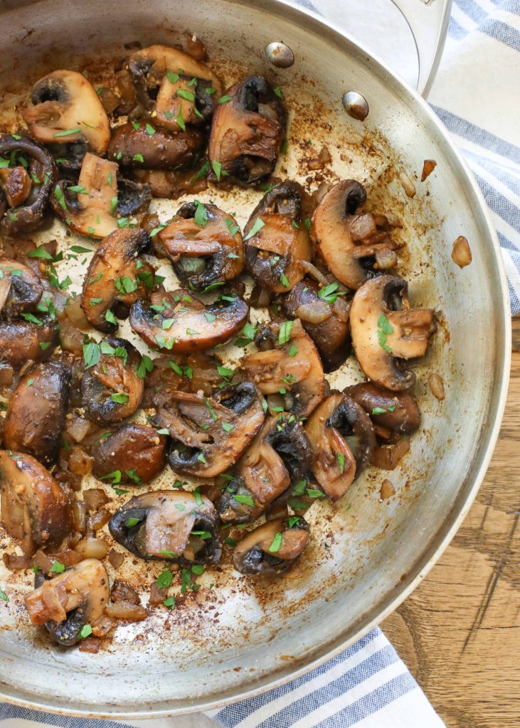Herb Buttered Mushrooms