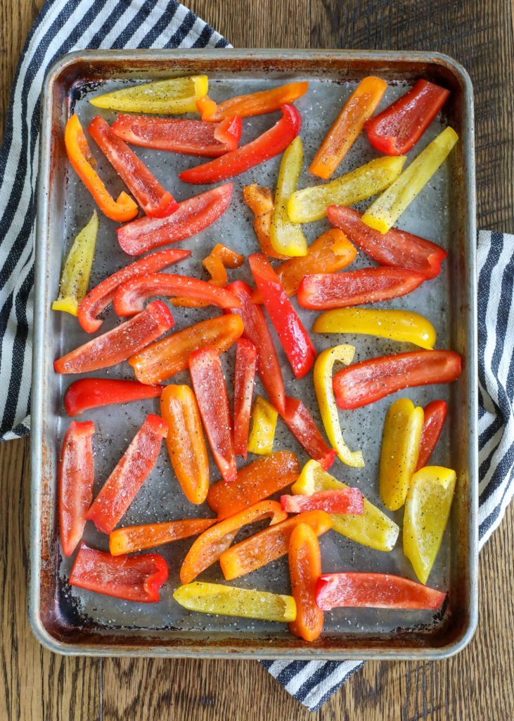 Learn how to roast perfectly tender sweet bell peppers