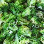 Pan Roasted Broccoli with Parm