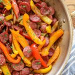 Bell Peppers and Onion with Smoked Sausage