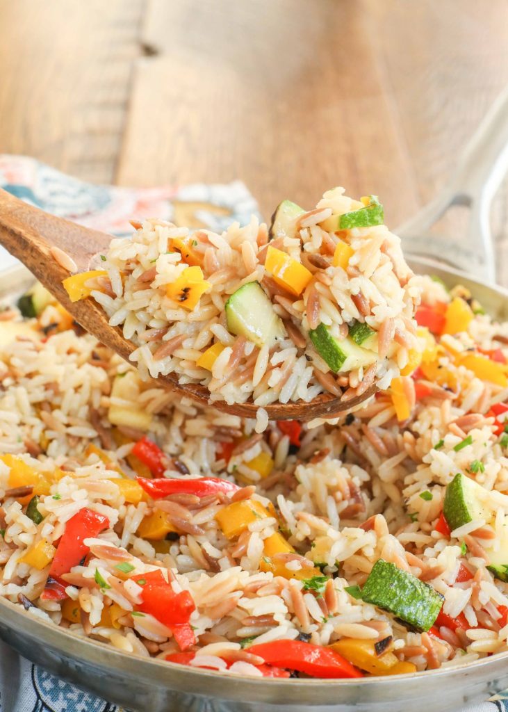 Rice Pilaf with Vegetables