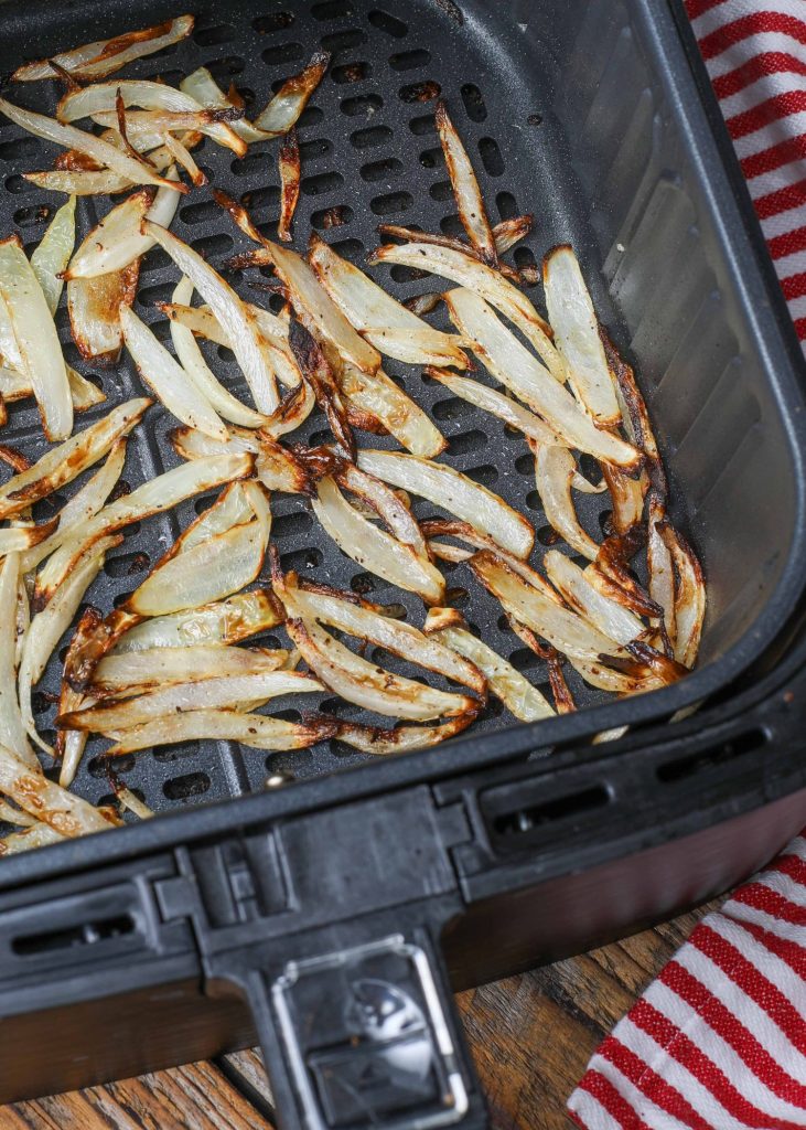 Fried onions in the air fryer