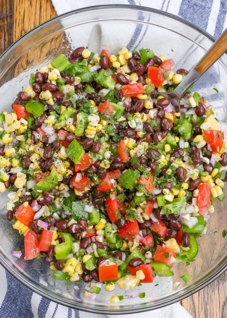 Hearty Cowboy Caviar is the ultimate in loaded homemade salsas.