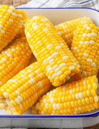 Boiled Corn ready to eat