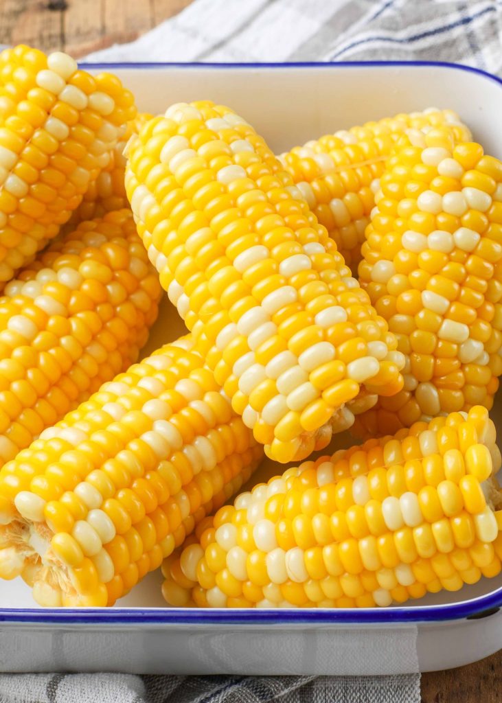 Boiled Corn ready to eat