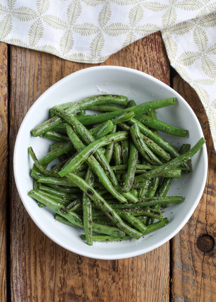 green beans sauteed in bowl