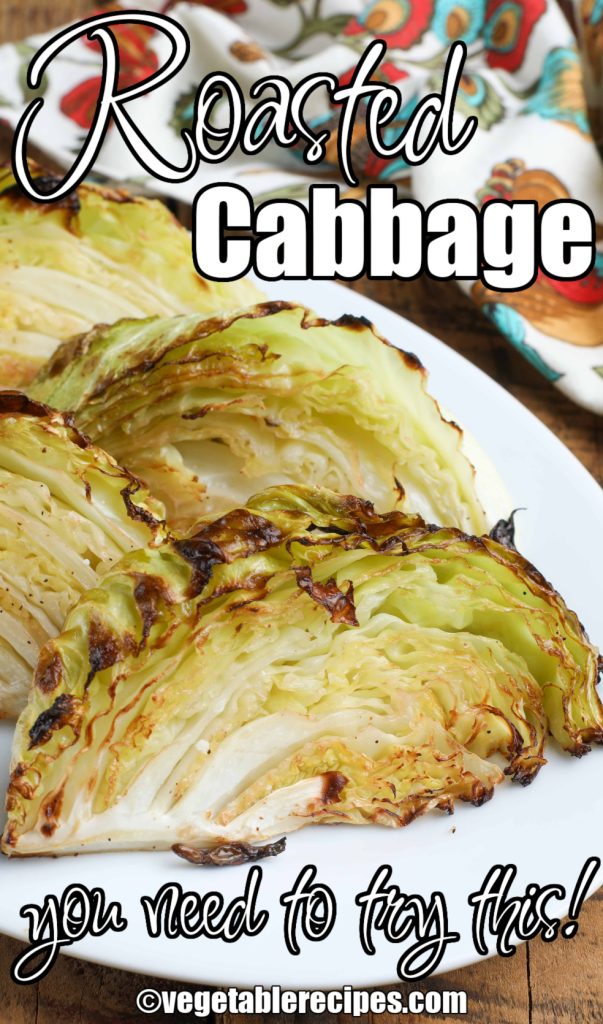 Roasted Green Cabbage