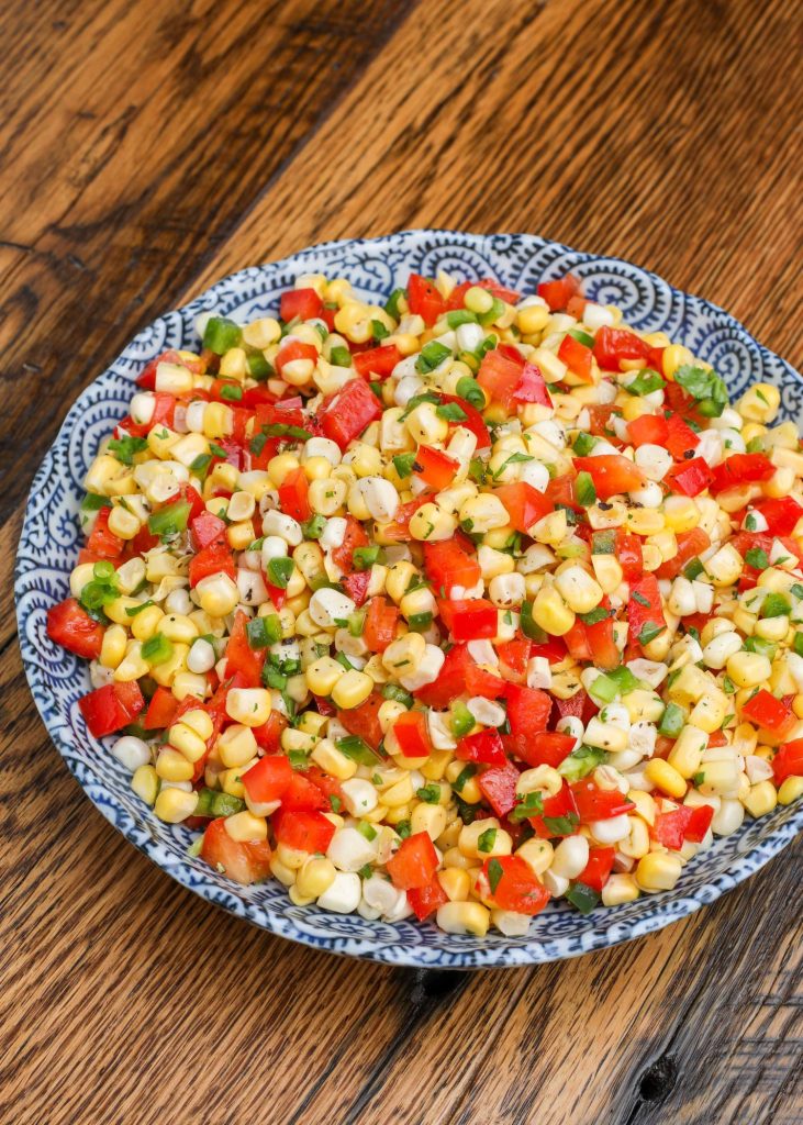 Southwest inspired Summer Corn Salad