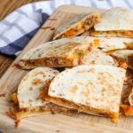 Quesadillas with Taco Beef and Bell Peppers