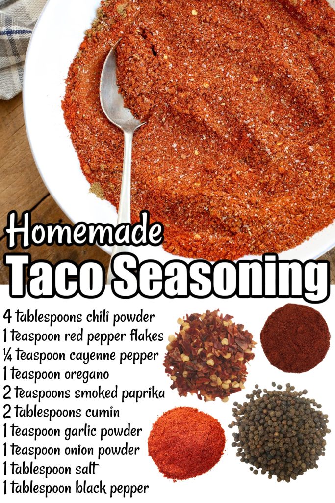 Mexican Seasoning Mix ingredients