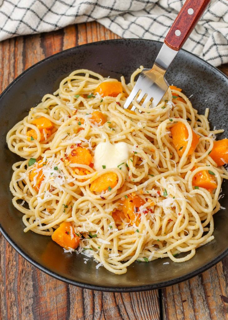 pasta with butternut squash