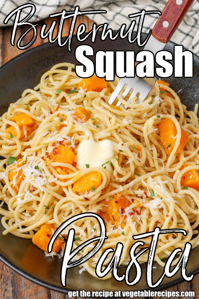 pasta with butter and squash