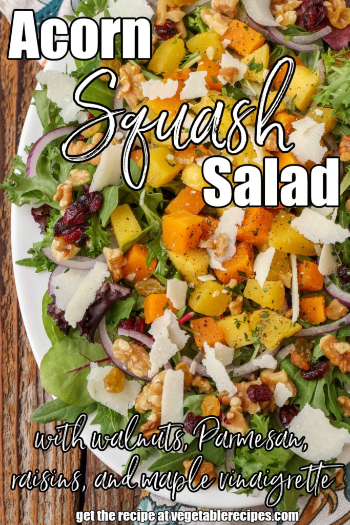 Roasted Squash Salad with Parmesan, Red Onion, and Walnuts