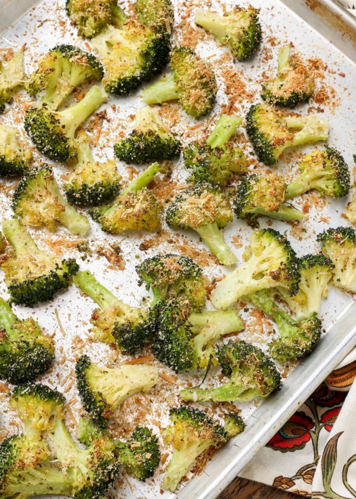 broccoli with breadcrumbs and parmesan