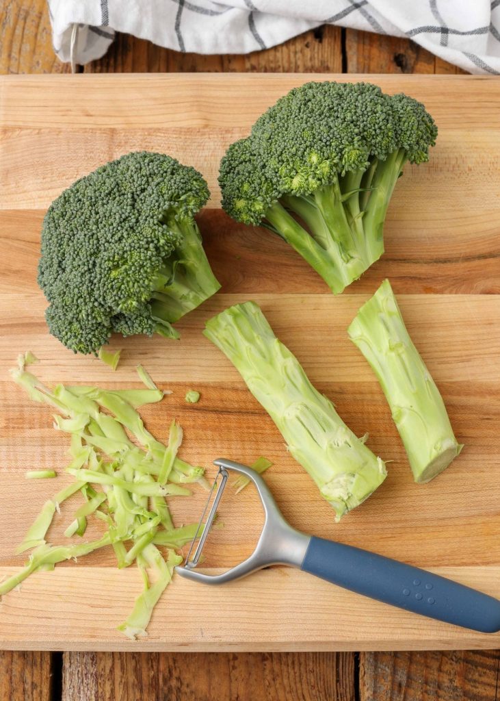 Broccoli stalks