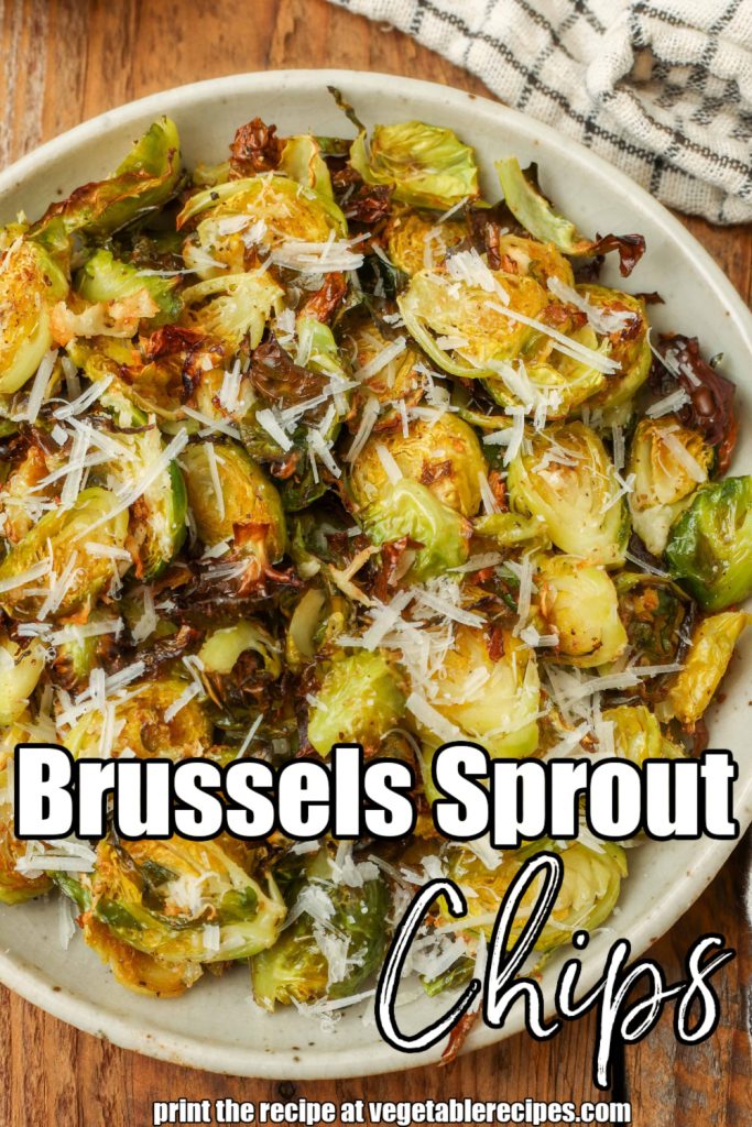 Brussels Sprouts Chips in a bowl