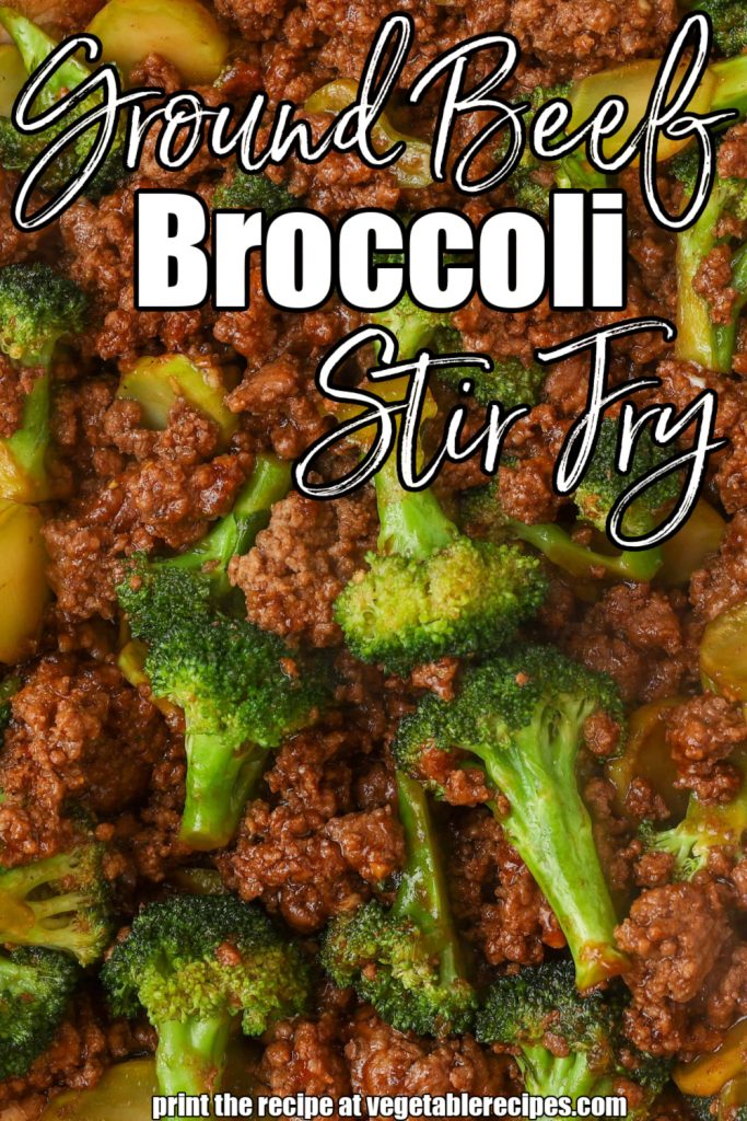 Ground Beef Broccoli Stir Fry