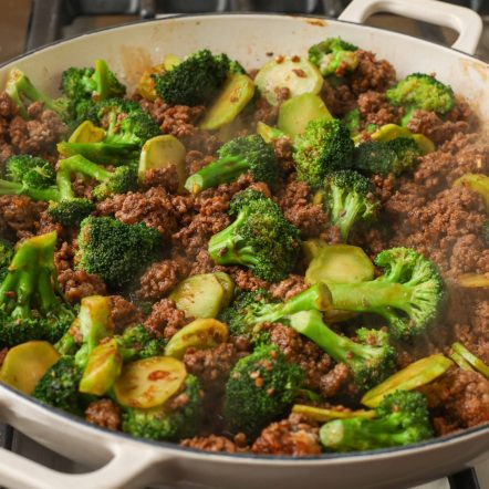 Ground Beef Broccoli Stir Fry - Vegetable Recipes