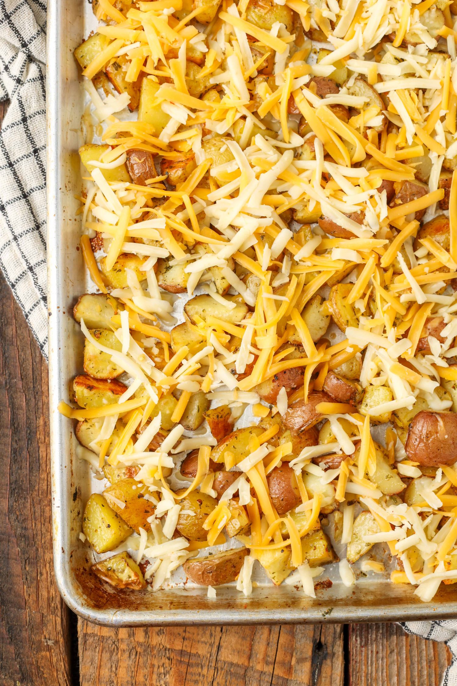 Cheesy Roasted Potatoes - Vegetable Recipes