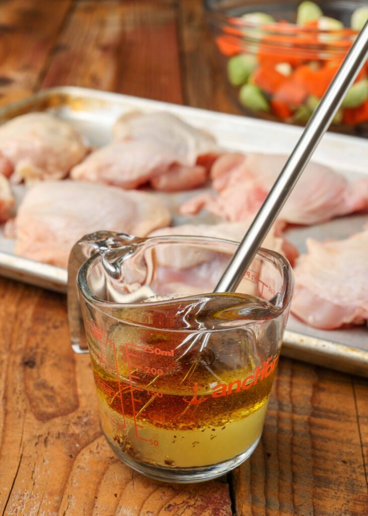 marinade for chicken and vegetables