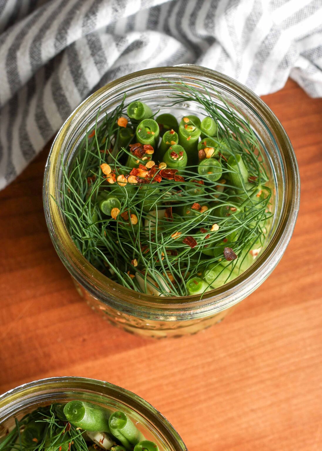 Quick Pickled Green Beans - Vegetable Recipes