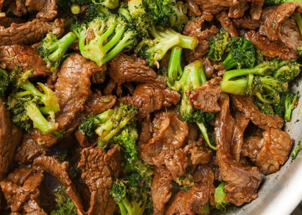 broccoli beef skillet