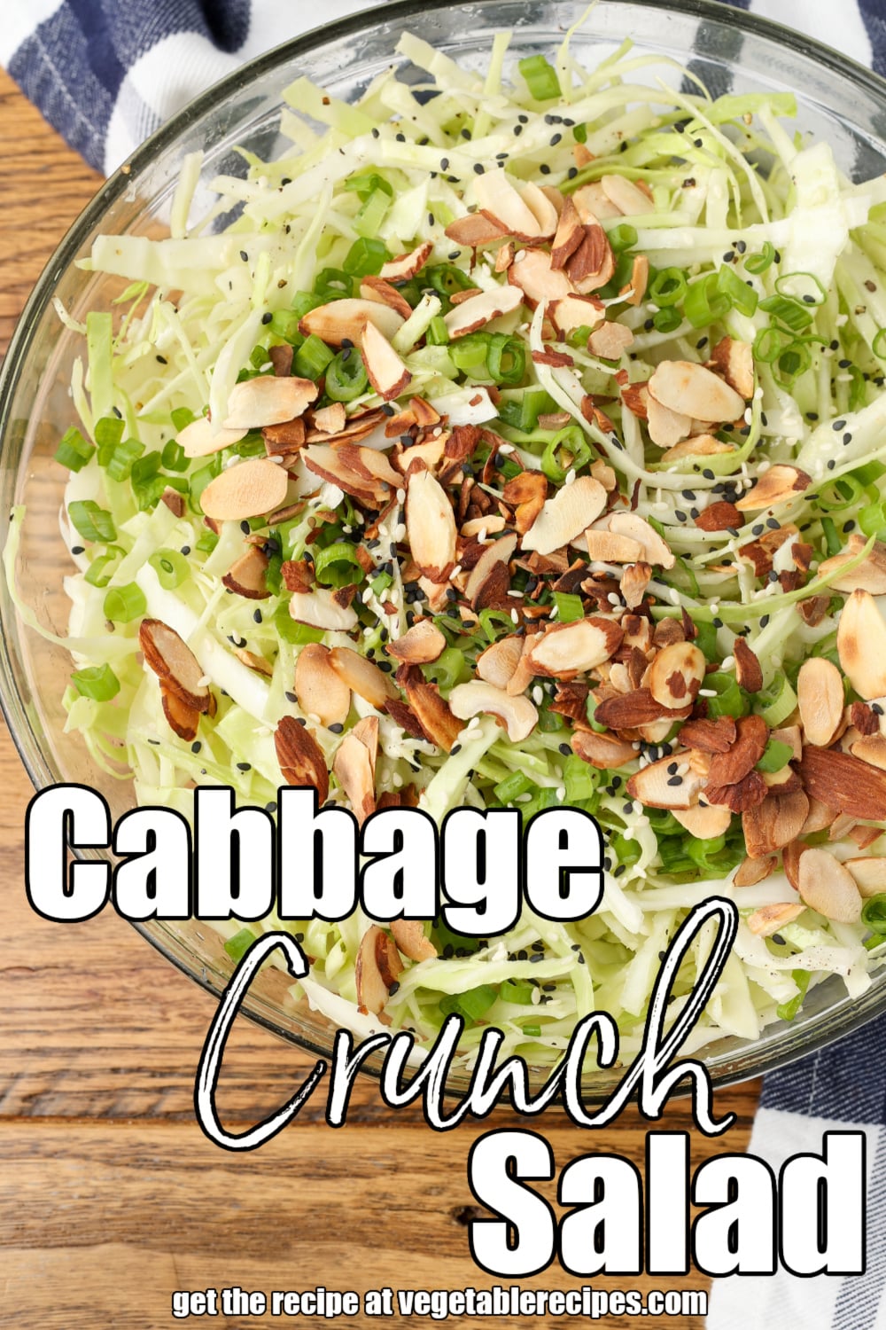 Cabbage Crunch Salad - Vegetable Recipes