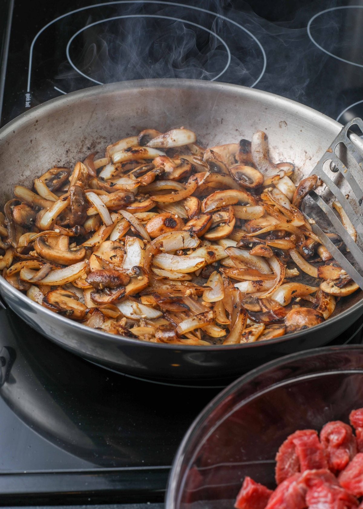 Steak and Mushroom Stir Fry - Vegetable Recipes