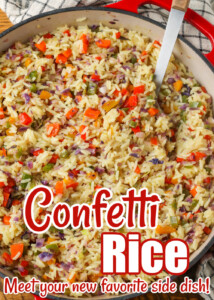 Confetti Rice - Vegetable Recipes