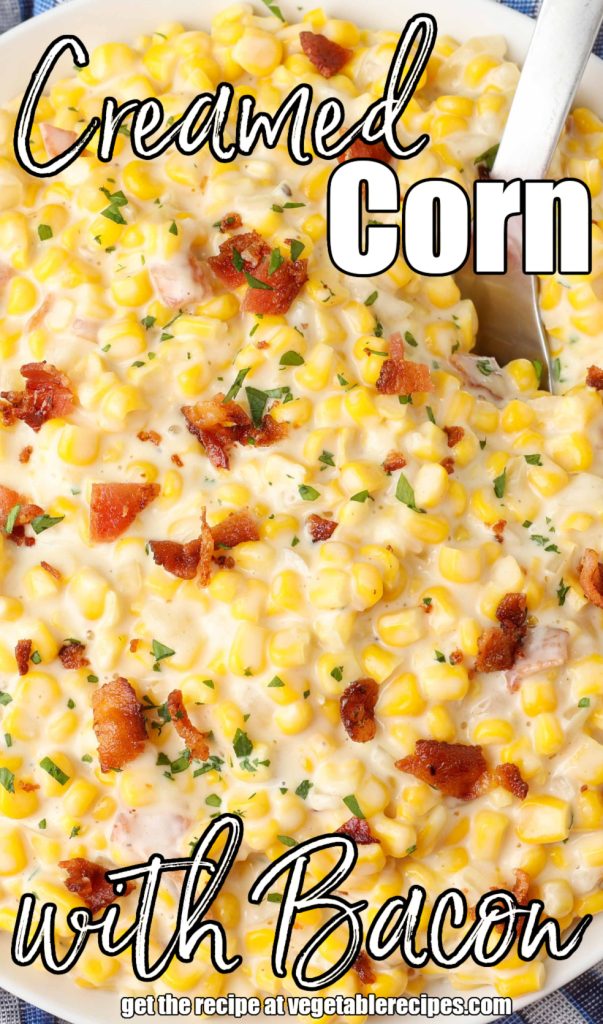 creamed corn with bacon