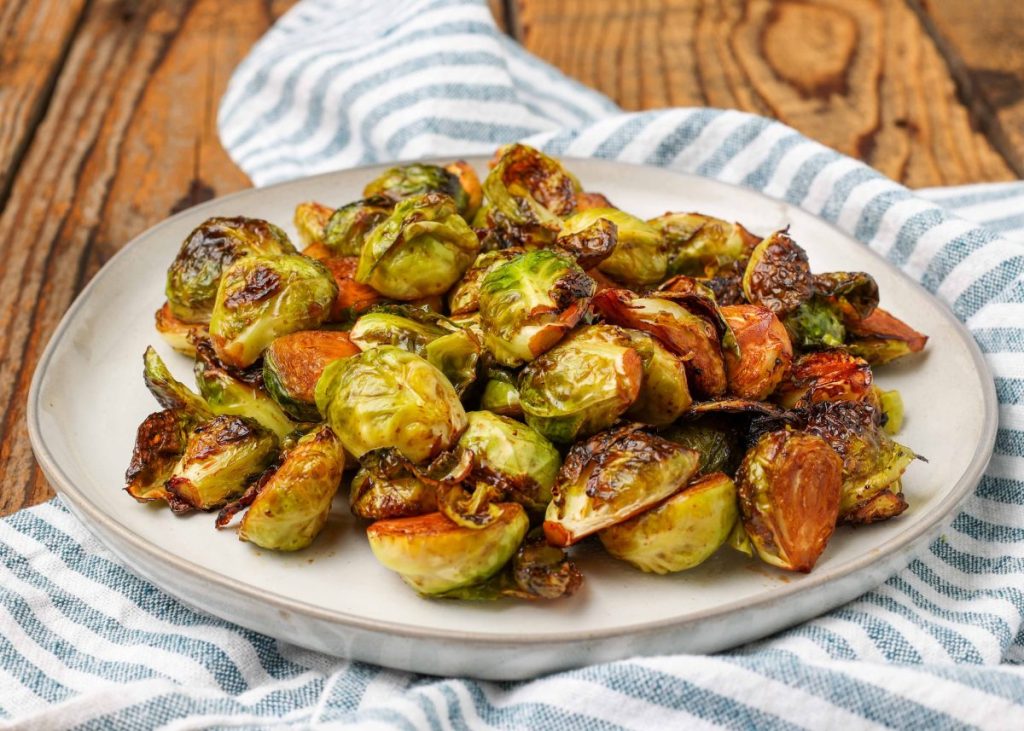 brussels sprouts with honey and sriracha