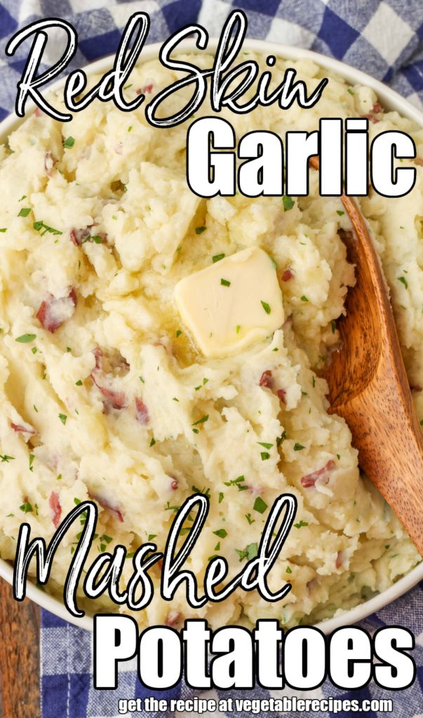 Mashed Red Potatoes with Garlic