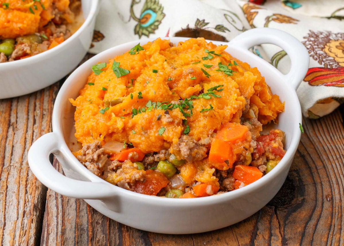Ground Beef Sweet Potato Casserole - Vegetable Recipes